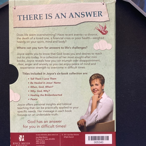 Joyce Meyer, Hope In Difficult Times, 6 Books - Picture 3 of 15